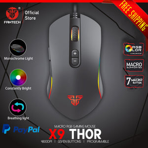FANTECH X9 Professional Wired Gaming Mouse