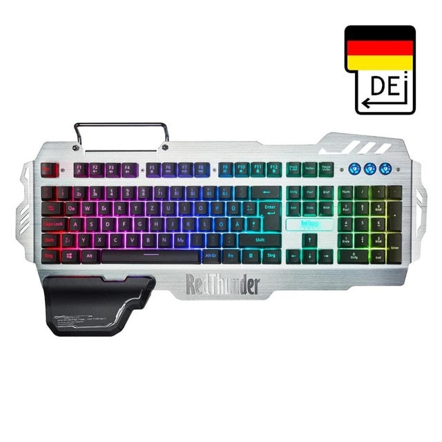 RedThunder K900 RGB Backlight Wired Gaming Keyboard