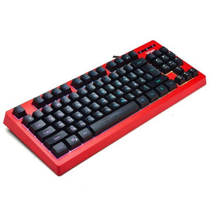 RedThunder K870 RGB Backlit Computer Wired Keyboard
