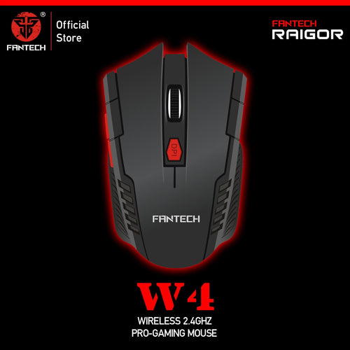 FANTECH W4 2.4GHz Wireless Gaming Mouse